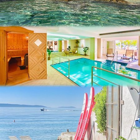 Luxury Seaside Villa With A Classic Mediterranean Olive Garden, A Fully Equipped Professional Kitchen, Pool, Sauna, Padle Boards And Canoe - Miolin Beach House 트로기르 외부 사진